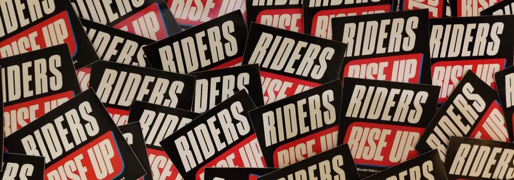 radical riders sticker